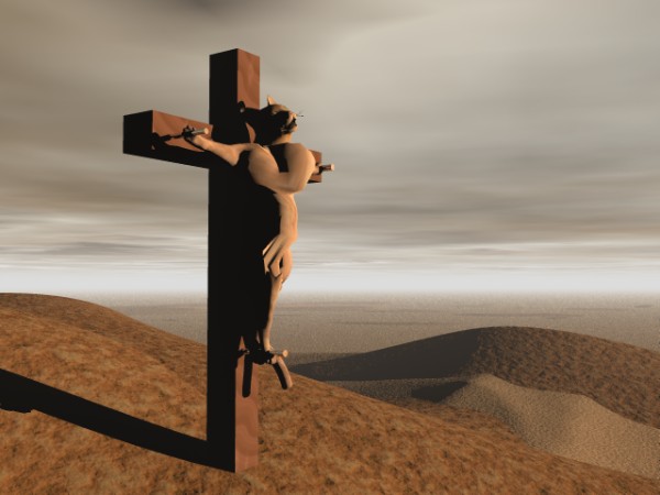 Crucified Cat